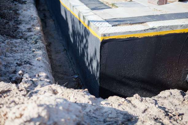 Professional Crawl Space Encapsulation technician working in Oxford, NC